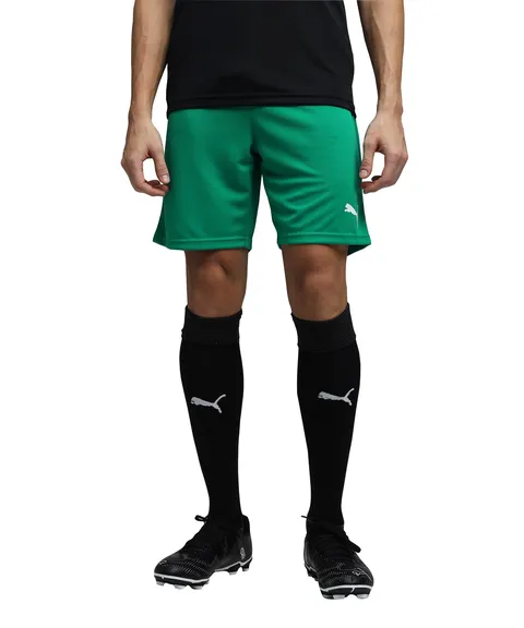 Puma 4063699209860 teamRISE Short Pantaloncini Uomo, XXL, Pepper Green/Puma White