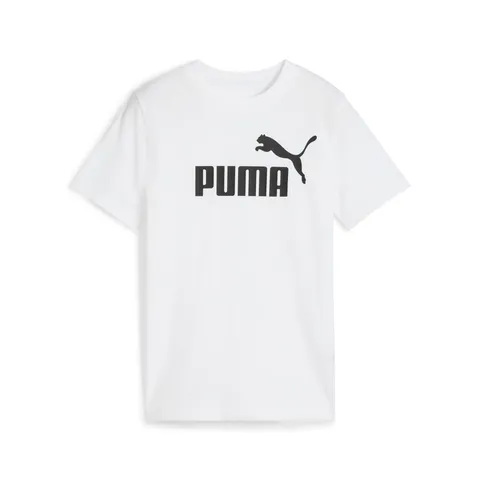 PUMA Ess No. 1 Logo Tee B, Magliette Bambino, PUMA White, 140