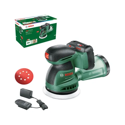 Bosch Levigatrice rotoorbitale a batteria EasyOrbit 18V-10 (Levigatura su superfici in
