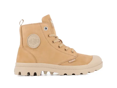 Palladium Pampa Hi Zip Wool, Stivali Sneaker Donna, Beige (1), 35.5 EU
