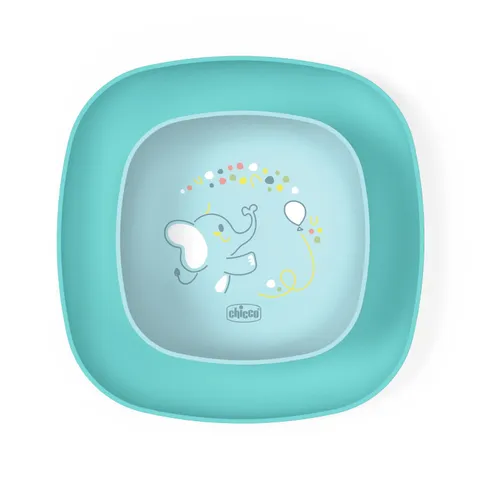 Chicco Set Piatti Svezzamento 2 Pezzi Azzurro