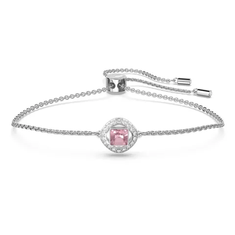 Swarovski Braccialetto Una Angelic, Rosa, Placcato rodio