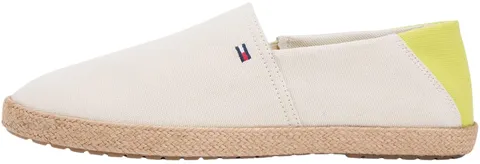 Tommy Hilfiger Uomo Espadrillas Core Textile in Tela, Beige (Classic Beige), 40