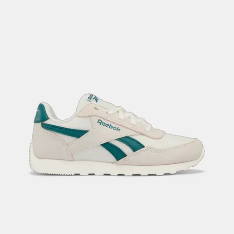 Reebok Glide Low, Scarpe da Ginnastica, Chalk/Chalk/Retroteal, 34.5 EU