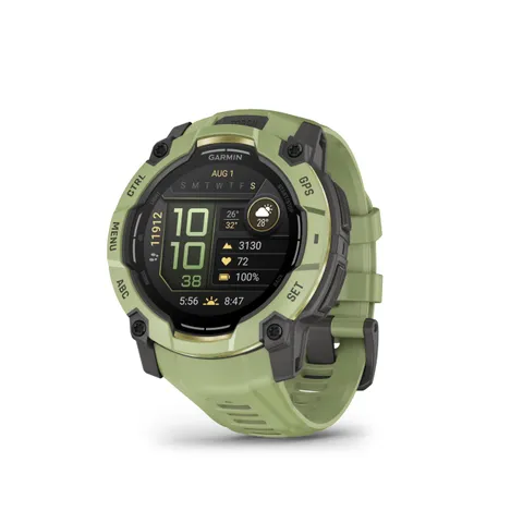 Garmin Instinct 3 Smartwatch 50mm AMOLED Fern Green