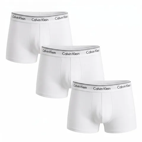 Calvin Klein Uomo Pantaloncini Boxer Confezione da 3 Balance Vita Bassa, Nero (Black), XL