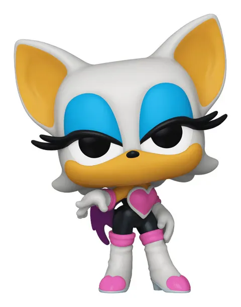 Funko POP! Games: Sonic - Rogue The Bat - Rouge - Sonic The Hedgehog - Figura in Vinile