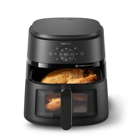 Philips Airfryer Serie 2000 - Friggitrice ad Aria 6,2L Con Finestrella di cottura, 1700W