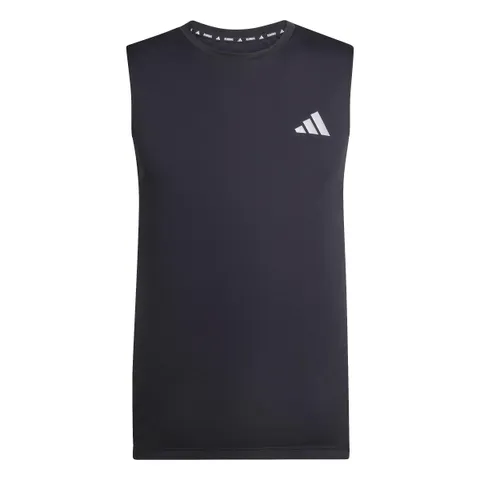 adidas Uomo Adi365 Running Essentials Tank Shirt, Black, L