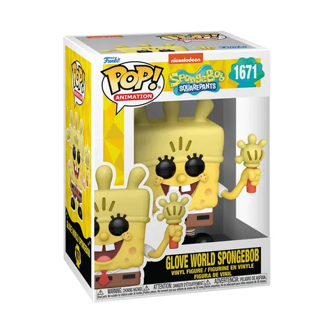Funko Pop! TV: SBS 25th - Spongebob Squarepants - SB With Glove Light - Figura in Vinile