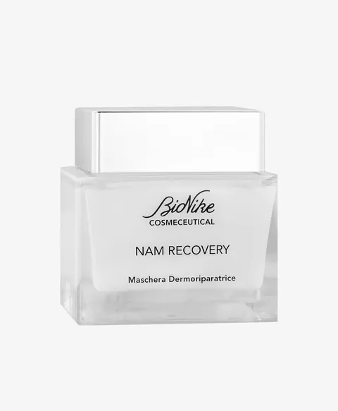 Bionike Cosmeceutical - Nam Recovery Maschera Viso Dermoriparatrice, con Niacinamide e