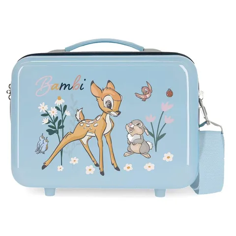 Disney Before The Bloom Beauty case adattabile, Bambi, 29x21x15 cms, Trousse