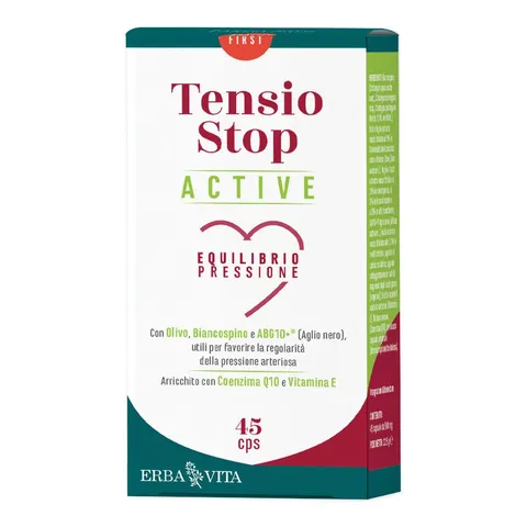 ERBA VITA Tensio Stop Active integratore alimentare per l’equilibrio della pressione con