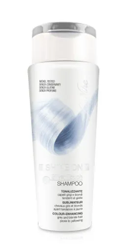 Bionike Shine On - Silver Touch, Shampoo Tonalizzante Antigiallo per Capelli Grigi