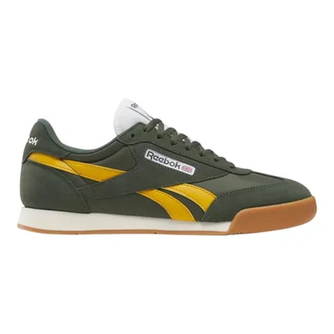 Reebok Unisex Campio XtSneaker, Gritgreen Gritgold Gum, 34 EU