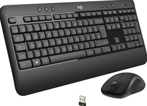 Logitech MK540 Combo Tastiera Mouse Wireless QWERTY