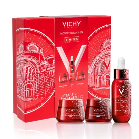 Vichy Liftactiv Cofanetto Spa Protocollo Antietà Liftactiv Collagen Specialist 16, Con