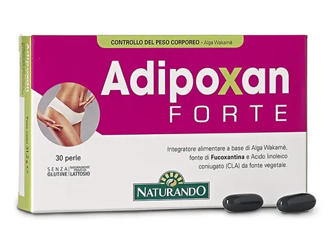 Naturando Adipoxan Forte - integratore alimentare Trattamento pancia e fianchi - 30