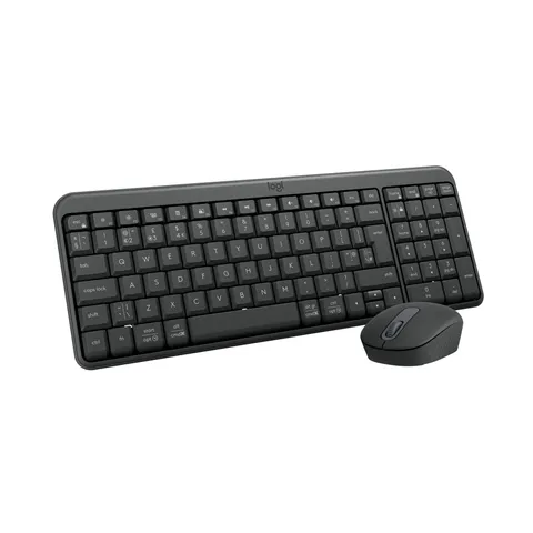 Logitech MK250 Kit mouse e tastiera wireless Bluetooth : connettività facile e veloce