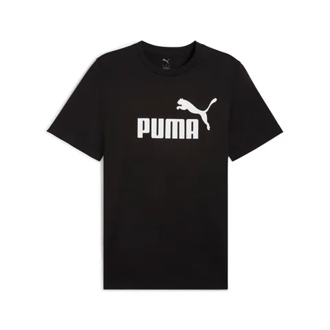 PUMA Ess No. 1 Logo Tee, Magliette Unisex - Adulto, PUMA Black, L