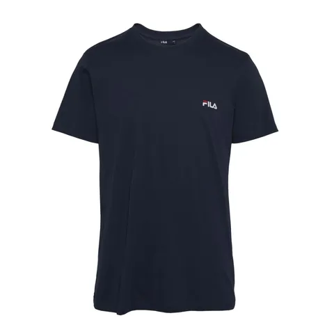 Maglietta da Uomo 100% Cotone, Maglietta da Uomo Regular Fit, Maniche Corte, Blu Marino, M