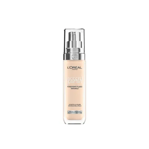 L'Oréal Paris Fondotinta Liquido, Incarnato Uniforme e Illuminato, Finish Naturale, Per