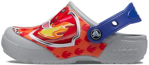 Crocs Unisex Bambino FL Paw Patrol Patch Clog T Sabot, Light Grey, 22/23 EU