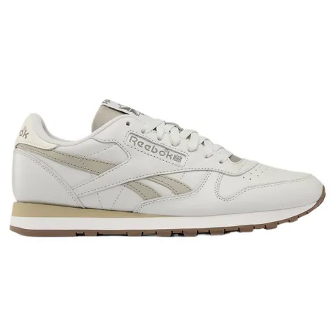 Reebok Unisex Classic Leather Sneaker, Softgrey/Escapegrey/Chalk, 40 EU