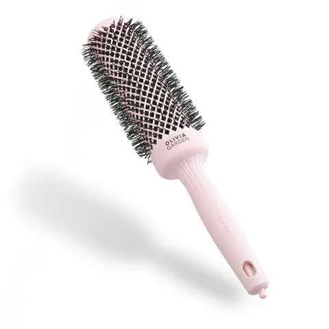 Olivia Garden Expert Blowout Speed - Rosa pastello - 35 - Spazzola rotonda in ceramica