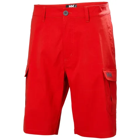 Helly Hansen Men's HH Qd Cargo Shorts 11", Red, 36