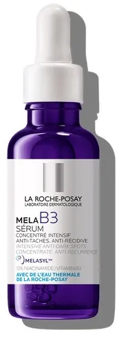 La Roche Posay Mela B3, Siero Intensivo Concentrato Anti-Macchie, Per Tutti i Tipi di