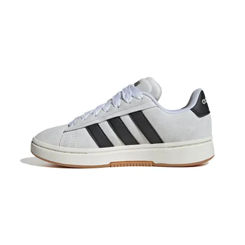 adidas Donna Grand Court Alpha 00S Shoes, Crystal White/Core Black/off White, 39 1/3 EU