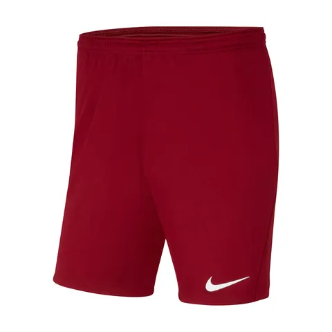Nike BV6855-677 Nike Dri-Fit Park 3 Pantaloncini Uomo Team Red/White Taglia XL