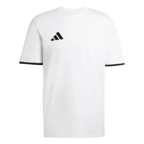 adidas Uomo Entrada26 Shirt, White/Black, XS