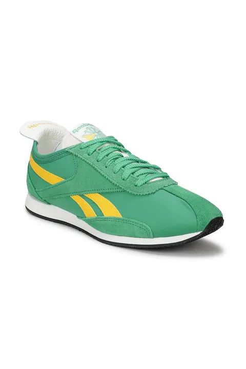 Reebok Sneaker Unisex R400, Upgrade Green Golden Haze Chalk, 37.5 EU