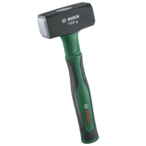 Bosch Martello a mazza da 1000 g (percussione per uso intensivo, robusto acciaio ad alto