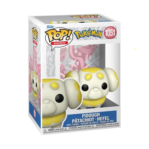 Funko Pop! Games: Pokemon - Fidough - Figura in Vinile da Collezione - Idea Regalo