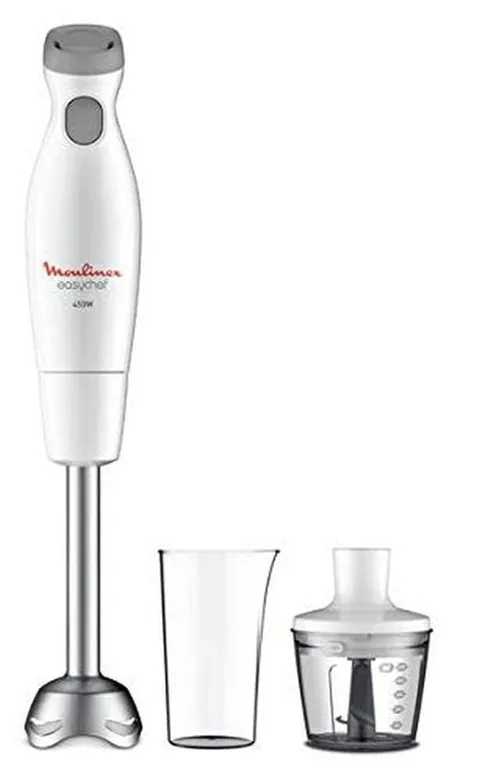 Moulinex DD4521 Easychef - Frullatore ad immersione 2 in 1 con bicchiere da 800 ml e