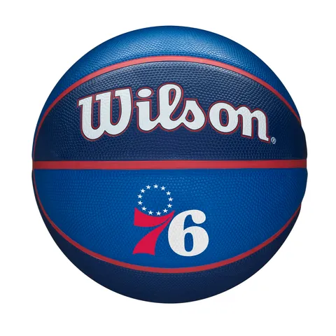 Wilson Pallone da Basket NBA TEAM Tribute BSKT, Utilizzo Outdoor, Gomma, Misura 7