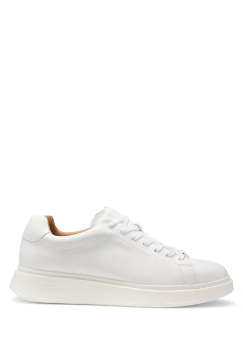BOSS Uomini Bulton_Runn_lt_N Sneaker Bianco 49 EU