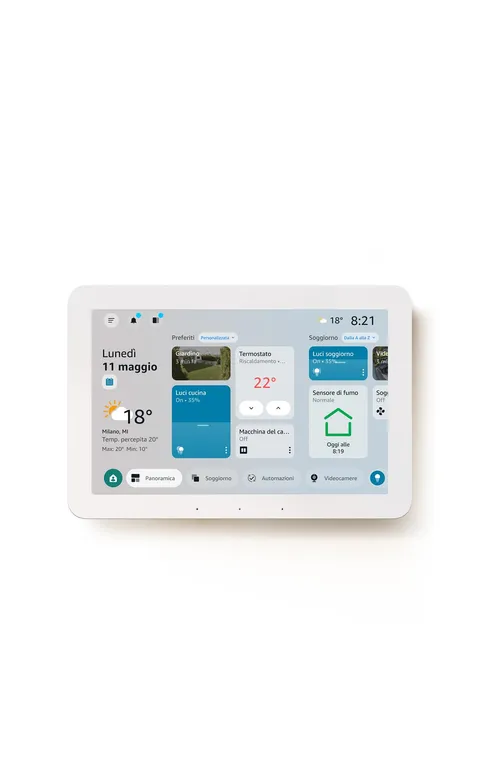 Amazon Echo Hub Pannello Casa Intelligente 8"