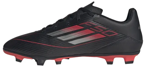 Adidas Unisex - Adulto F50 Club Football Boots FG/MG, Core Black/Iron Met./Lucid Red, 44