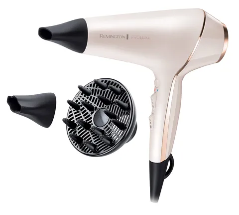 Remington Asciugacapelli Professionale 2400W - Teconologia OPTIheat per risultati di