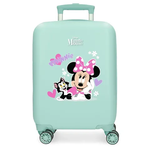 Disney Bagagli Minnie & Figaro - Bagagli per bambini, bambine, il bagaglio a mano a 4