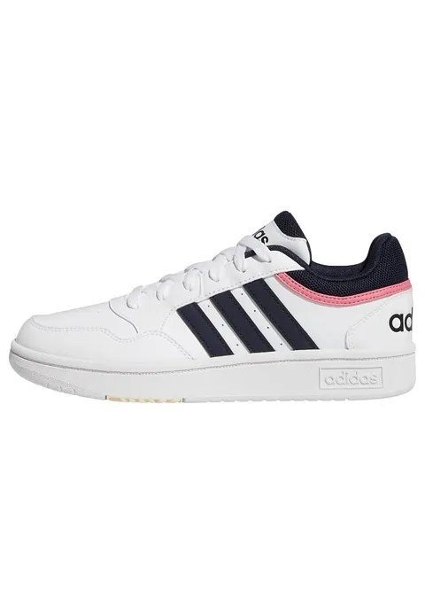 adidas Donna Hoops 3.0 Low Classic Shoes, Cloud White / Legend Ink / Wonder White, 36 2/3