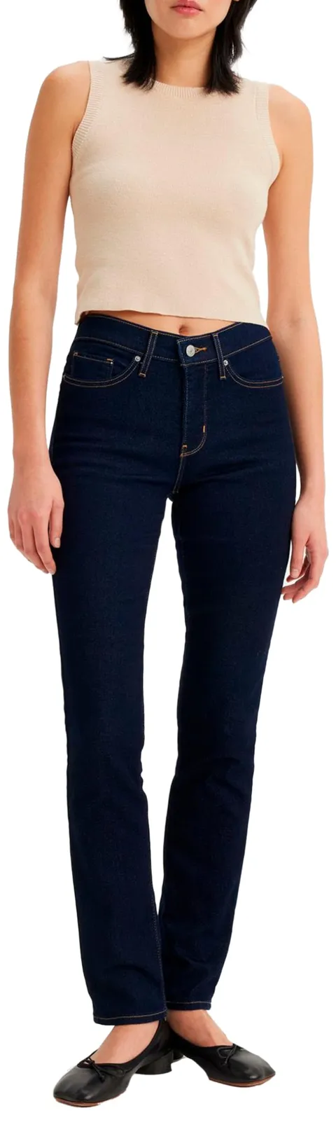 Levi's 312 Shaping Slim, Jeans, Donna, Darkest Sky, 26W / 30L