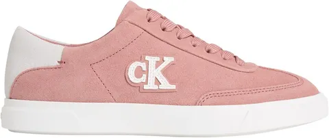 Calvin Klein Donna Sneakers Profilo Basso Low PRO in Pelle Scamosciata, Rosa