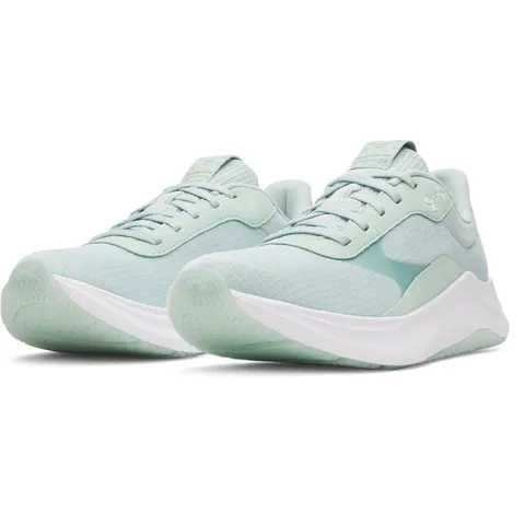 Under Armour UA W Aurora 3 - Smalto Blu/Bianco/Verde Illusione - 3, Smalto Blu Bianco Illusione Verde, 36 EU