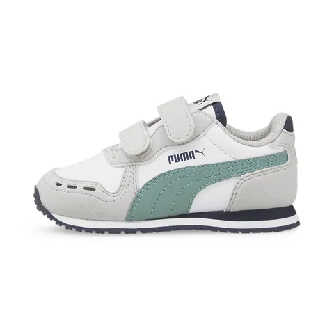 Puma Cabana Racer SL 20 V Inf, Scarpe da Ginnastica Unisex-Bimbi 0-24, White Mineral