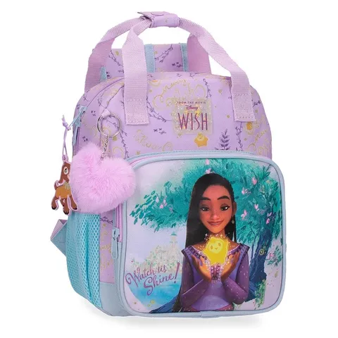 Disney Watch Us Shine Bagaglio - Zaino, Bambine e ragazze, Rosa, 23 cm x 28 cm x 10 cm